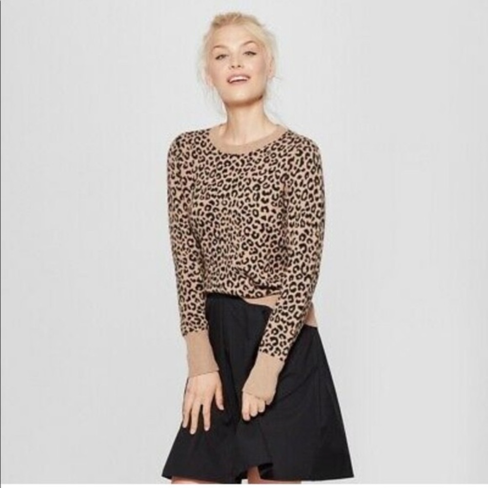 A New Day Leopard Print Sweater
